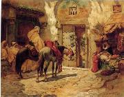 unknow artist Arab or Arabic people and life. Orientalism oil paintings  438 Spain oil painting artist